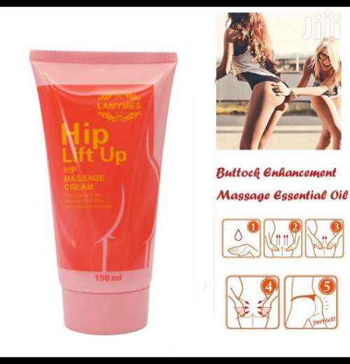 Hip Lift Up Buttocks , Hips Firming and Cellulite Treatment Cream