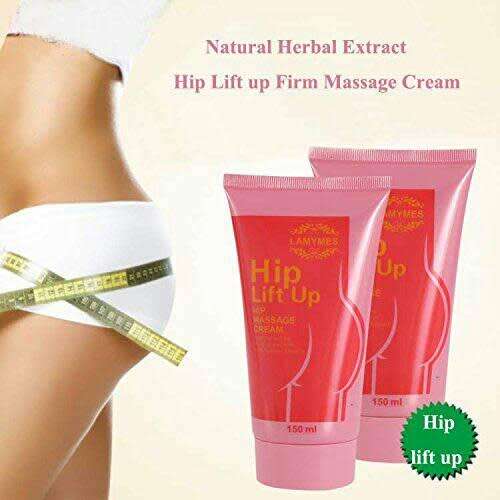 Hip Lift Up Buttocks , Hips Firming and Cellulite Treatment Cream