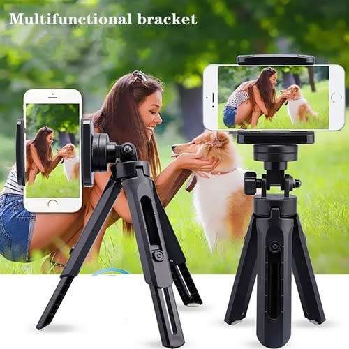 Multi Function Vlogging , TikTok , Instagram or Selfie Tripod Phone Holder