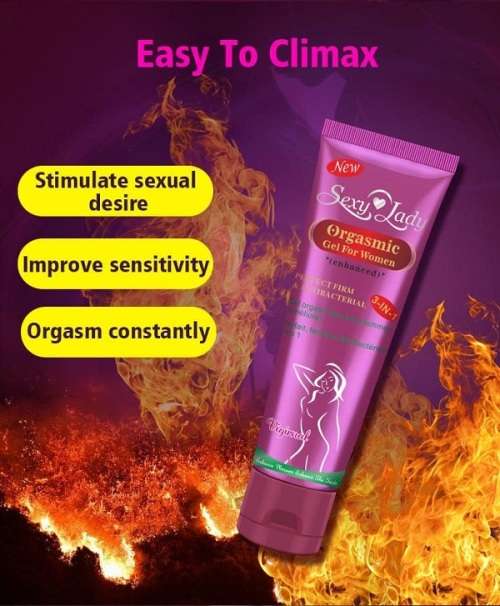 Sexy Lady Potent Orgasm and  Lubrication Gel for Women