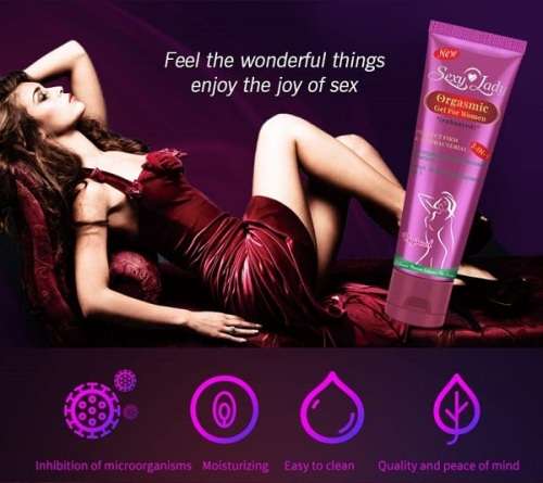 Sexy Lady Potent Orgasm and  Lubrication Gel for Women
