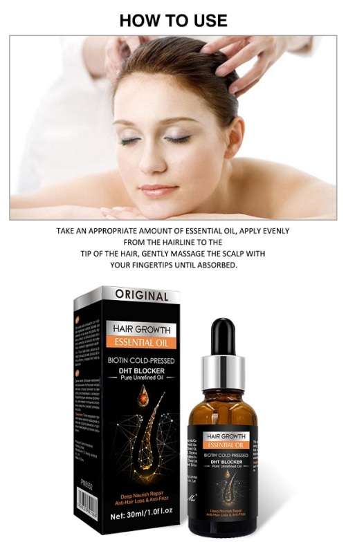 Incredible PEI MEI BIOTIN RAPID HAIR GROWTH and ANTI HAIR LOSS ESSENTIAL OIL