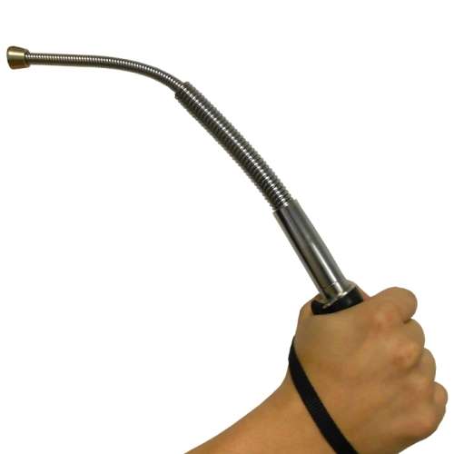 Heavy Duty Professional Titanium Expandable Spring Baton for Self-Defense and Personal Security