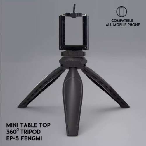 Brilliant Mini Table Top Selfie Stand Tripod Holder for Smartphones