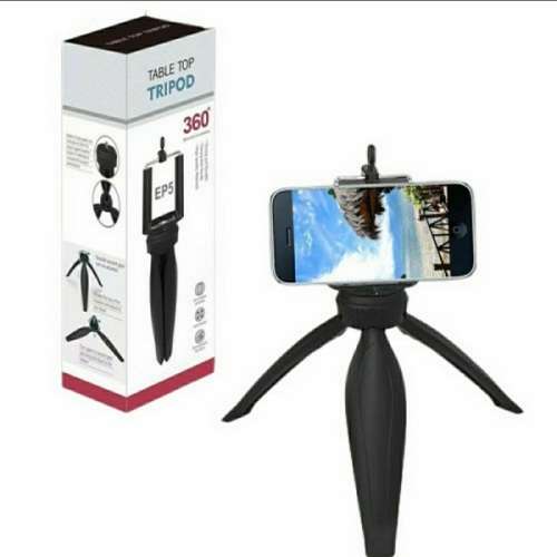 Brilliant Mini Table Top Selfie Stand Tripod Holder for Smartphones