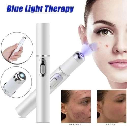 Blue Light Acne, Acne Scars ,Unsightly Veins , Pimples Removal and Repair Laser Therapy Pen