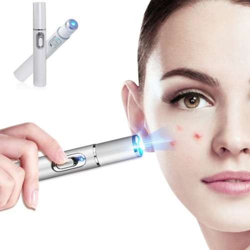 Blue Light Acne, Acne Scars ,Unsightly Veins , Pimples Removal and Repair Laser Therapy Pen