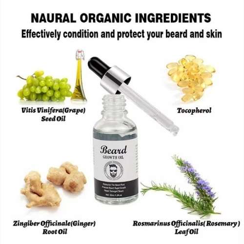 BEARD MASTER  NATURAL ESSENCES ADVANCED BEARD GROWTH OIL