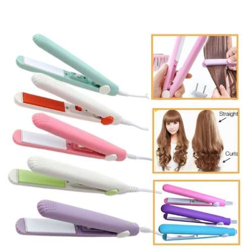Portable Ceramic Travelling and Home Mini Hair Styling Hair Straightener Flat Iron