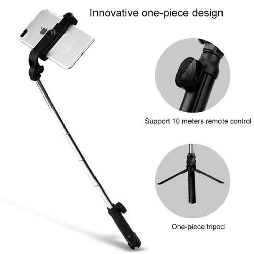 BLUETOOTH TRIPOD SELFIE STICK and LIVE STREAM MEDIA TOOL with WIRELESS REMOTE