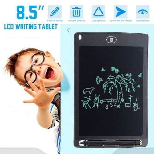 Fantastic and Super Fun  !!!!!!!!!  8.5` ( 22CM ) LCD WRITING and DRAWING DIGITAL PAD
