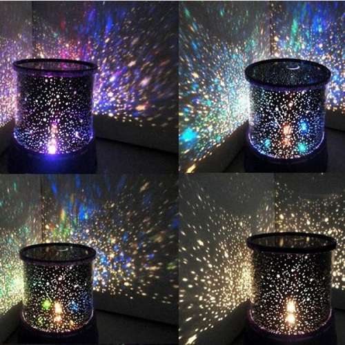STUNNING STARMASTER DAZZLING GALAXY and STARS PROJECTOR NIGHT LIGHT / LAMP