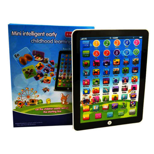 CHILDRENS ELECTRONIC TOUCH PAD EDUCATIONAL COMPUTER