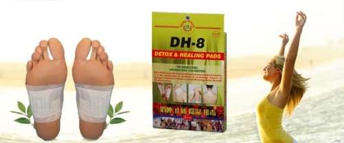 Powerful DH-8  Weight Loss ,  Detox and Body Health Pads - 8 Pack