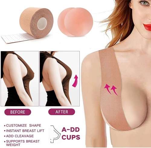 INSTANT BREAST LIFT ADHESIVE BOOB TAPE - NUDE
