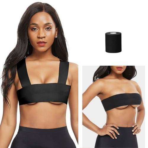 INSTANT BREAST LIFT ADHESIVE BOOB TAPE - BLACK