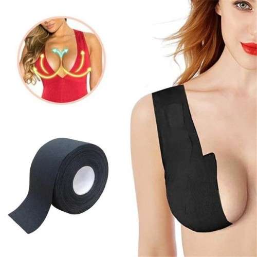 INSTANT BREAST LIFT ADHESIVE BOOB TAPE - BLACK