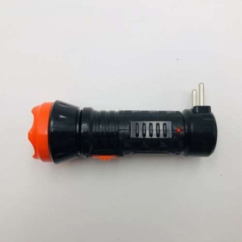 THOJOS POWERFUL and LONG LASTING RECHARGEABLE 2PIN LED TORCH