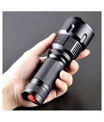 THOJOS POWERFUL and LONG LASTING RECHARGEABLE 2PIN LED TORCH