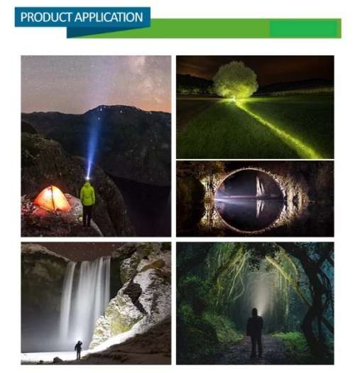 THOJOS POWERFUL and LONG LASTING RECHARGEABLE 2PIN LED TORCH