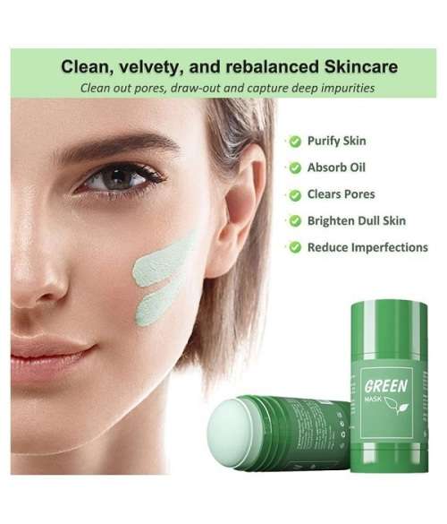 PAQIMAN  GREEN TEA FACIAL SKIN REPAIR , CLEANSING and REFRESH BEAUTY TREATMENT MASK