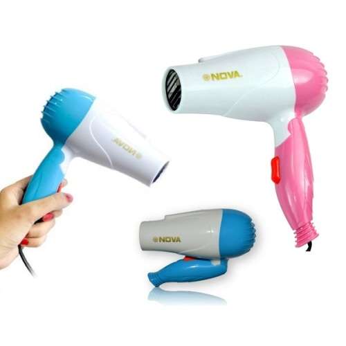 NOVA PROFESSIONAL and POWERFUL 1000W  FOLDABLE HAIRDRYER