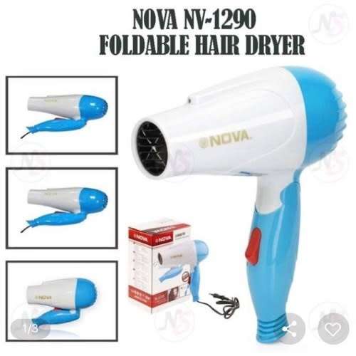NOVA PROFESSIONAL and POWERFUL 1000W  FOLDABLE HAIRDRYER