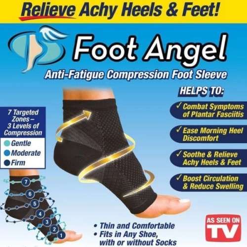 FOOT ANGEL  Pain Relief and Anti - Fatigue Compression Medical Foot Sleeve