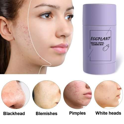 Fantastic Eggplant  Acne , Grease and Pore Cleaning Face Stick Mask