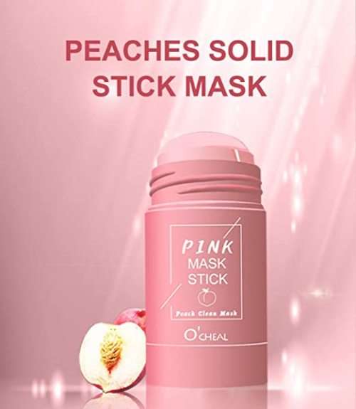 Refreshing Peach   Acne , Grease and Pore Cleaning Face Mask Stick