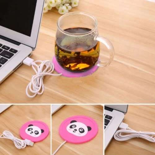 Super Cute Desktop Electric Cup or Mug Warmer / Coaster  ( Pack of 2 )