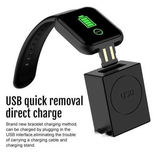 Y68 BLUETOOTH FITNESS , VITALS and HEALTH TRACKER SMART WATCH