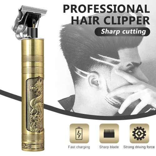 Stunning Retro Professional and Powerful  Rechargeable  T-Blade Hairtrimmer and Styling Tool
