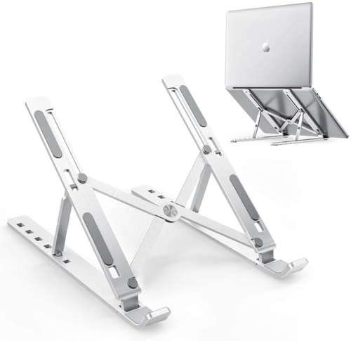 Aluminum Alloy Laptop / Tablet Cooling and Holding Bracket Stand with Free Storage Bag