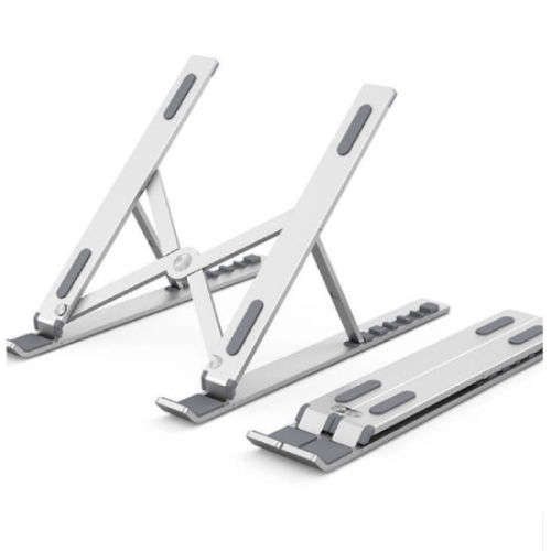 Aluminum Alloy Laptop / Tablet Cooling and Holding Bracket Stand with Free Storage Bag