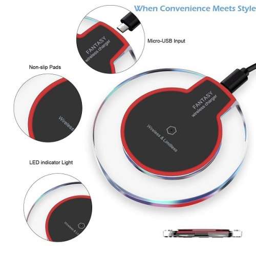 FANTASY  Qi  Wireless Charging Pad  for  Smartphone and Tablet