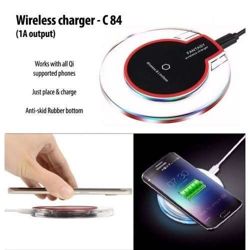 FANTASY  Qi  Wireless Charging Pad  for  Smartphone and Tablet