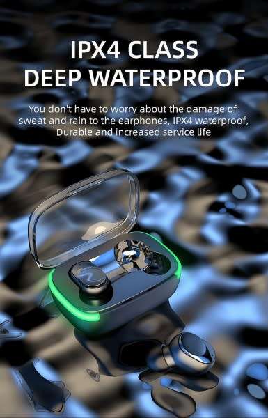 Brilliant  NT Y60 Wireless Fast Charging and Waterproof Bluetooth Earbuds