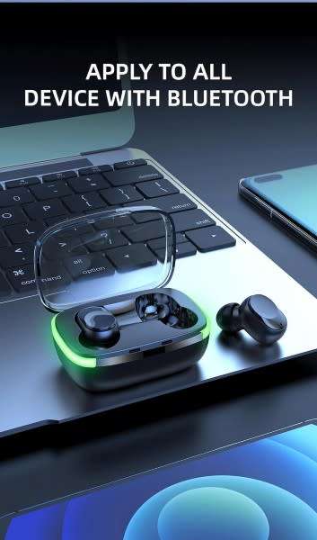 Brilliant  NT Y60 Wireless Fast Charging and Waterproof Bluetooth Earbuds