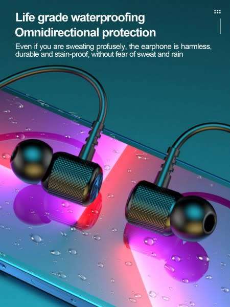Brilliant Wireless Bluetooth Flexible and Magnetic  Sport or Leisure  Neckband Earphones