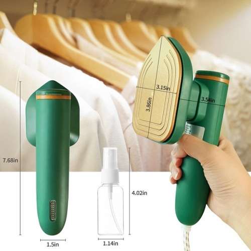 Portable and Practical Mini Electric Steamer Iron for Travel and Home Use