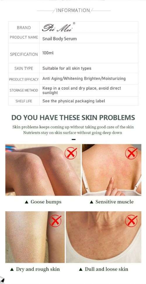 Pure Collagen Anti - Aging Deep Moisturising Body Slimming and Skin Tightening Serum