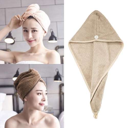 Super Soft and High Quality Microfiber Fast Drying Hair Towel Turban Wrap