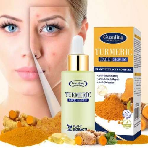 GJ  Natural Extract Turmeric Rejuvenation & Anti - Ageing Face Serum