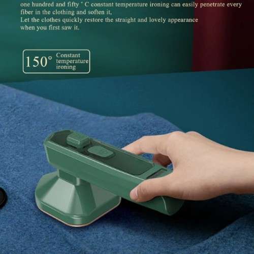Portable and Practical Mini Electric Steamer Iron for Travel and Home Use