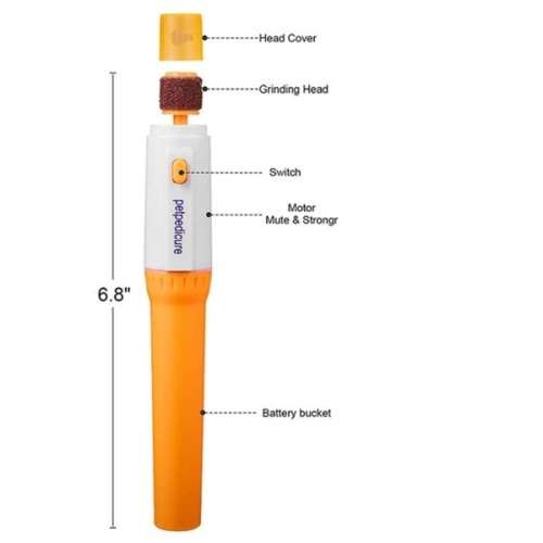 Portable & Painless Electric Pet Nail File / Grinder