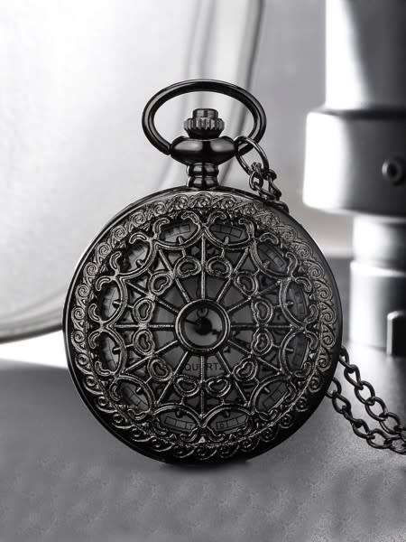Stunning Vintage Steampunk Designer Case Mechanical Pocket Watch