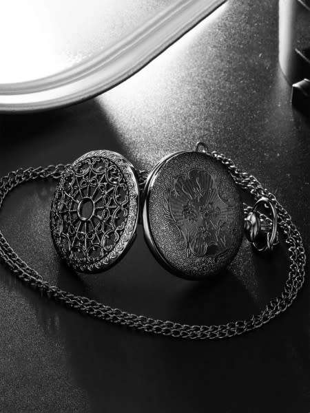 Stunning Vintage Steampunk Designer Case Mechanical Pocket Watch