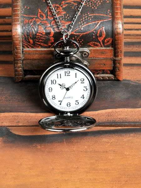 Stunning Vintage Steampunk Designer Case Mechanical Pocket Watch