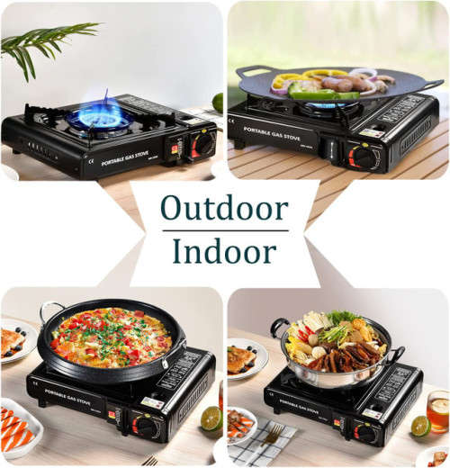 Portable Gas Indoor / Outdoor Cooker Stove
